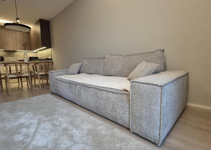 Luxurious Vanilla Apartment, Self Check-in 24h, Free Parking, Air-conditioning Lägenhet *